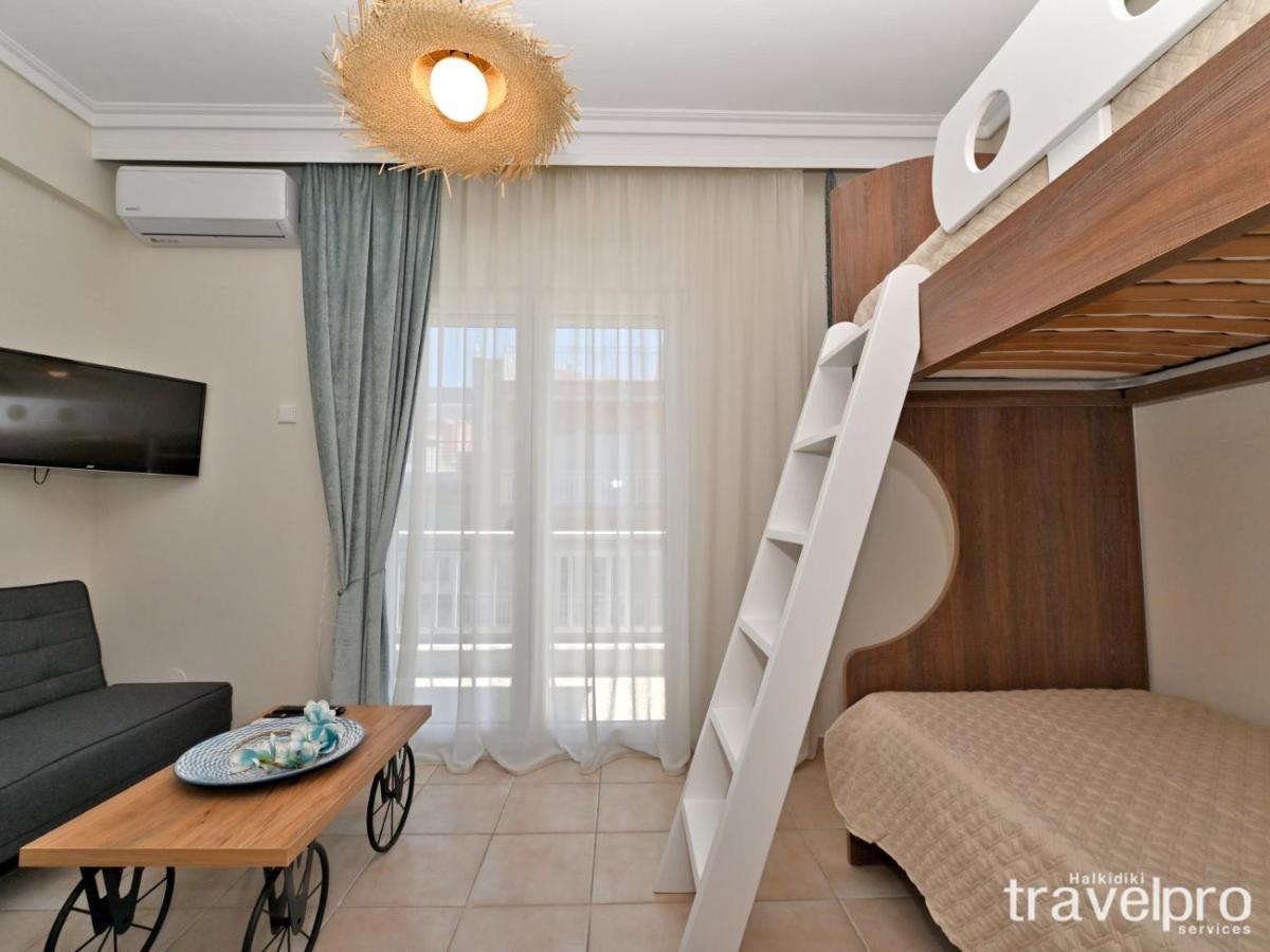 Marianthi Apartment By Rentalspro Services - Nea Moudania Halkidiki Exteriör bild
