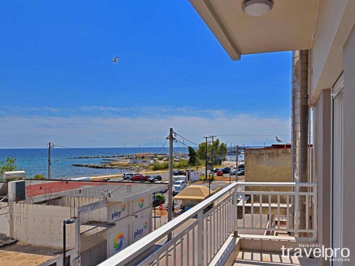 Marianthi Apartment By Rentalspro Services - Nea Moudania Halkidiki Exteriör bild