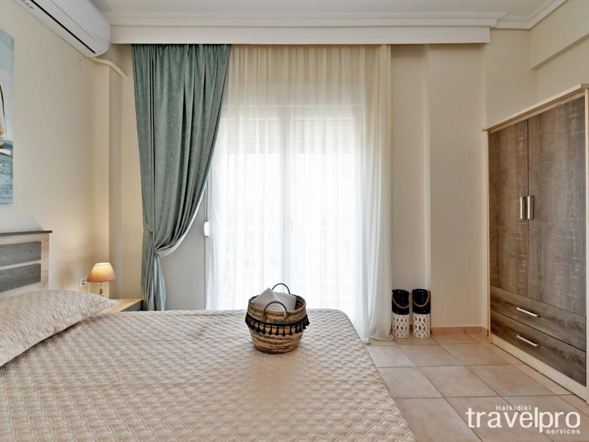 Marianthi Apartment By Rentalspro Services - Nea Moudania Halkidiki Exteriör bild